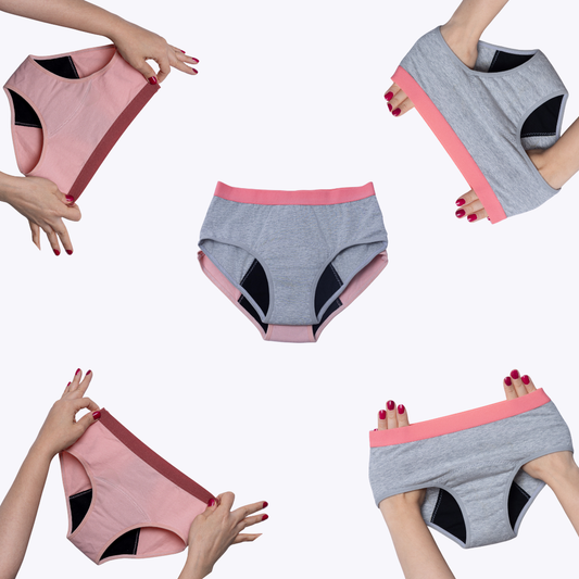 GOOD WEEK LITLE DAYS – Pack 6 Culottes Menstruelles