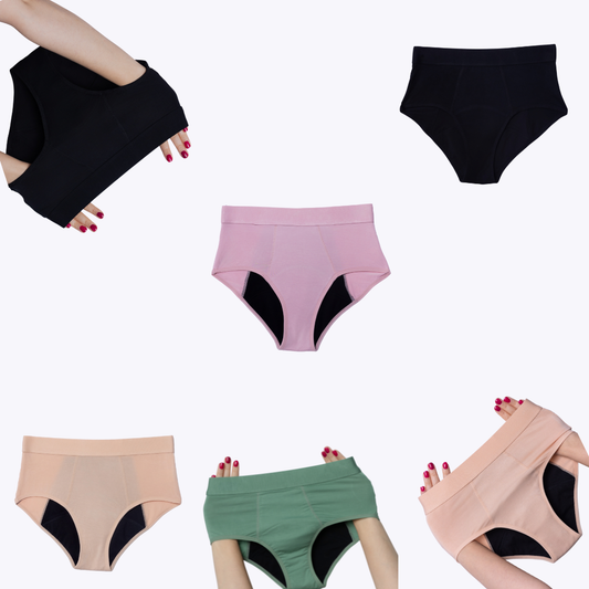 GOOD WEEK FLOW DAYS – Pack 6 Culottes Menstruelles
