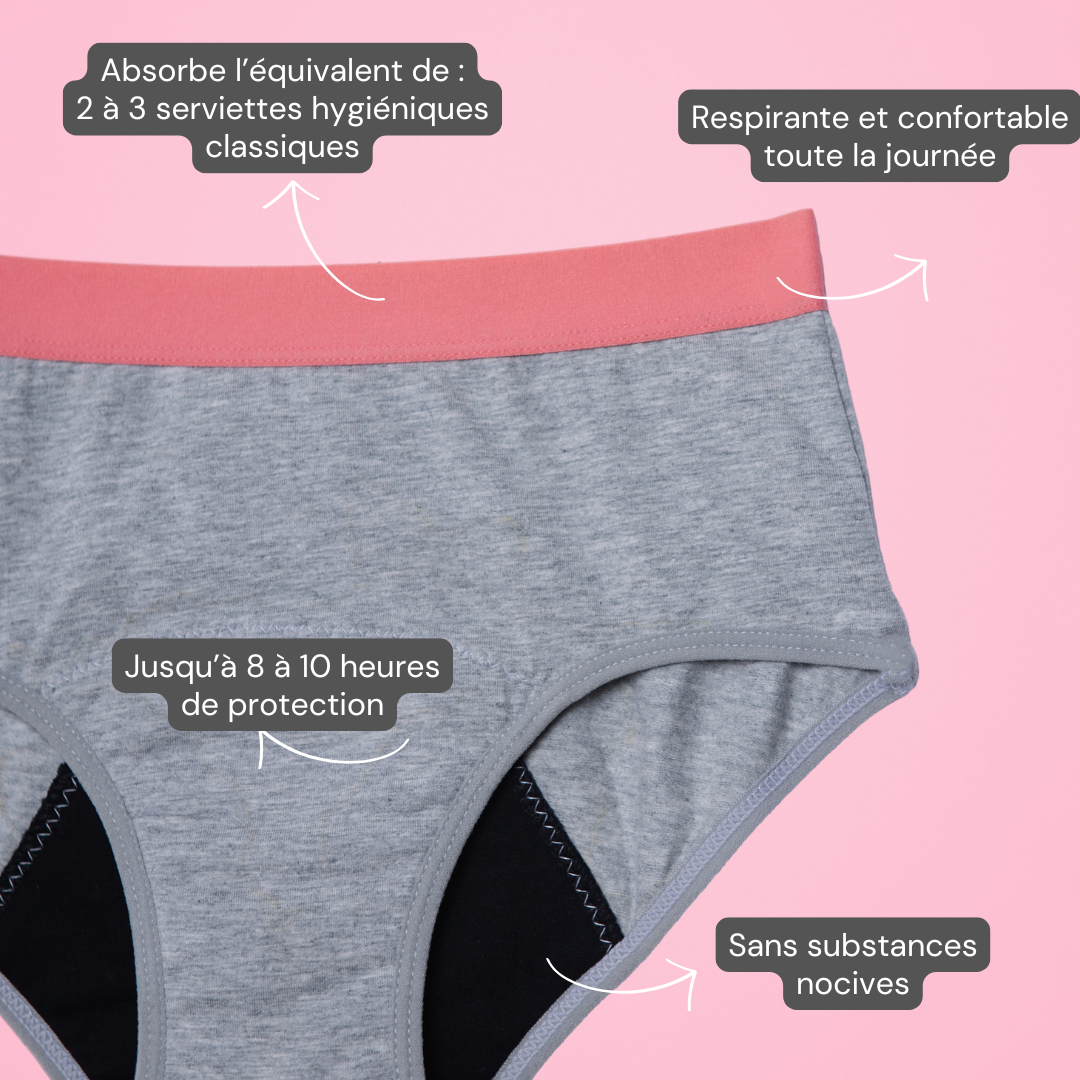 LITLE DAYS Culotte Menstruelle pour pré-ados +